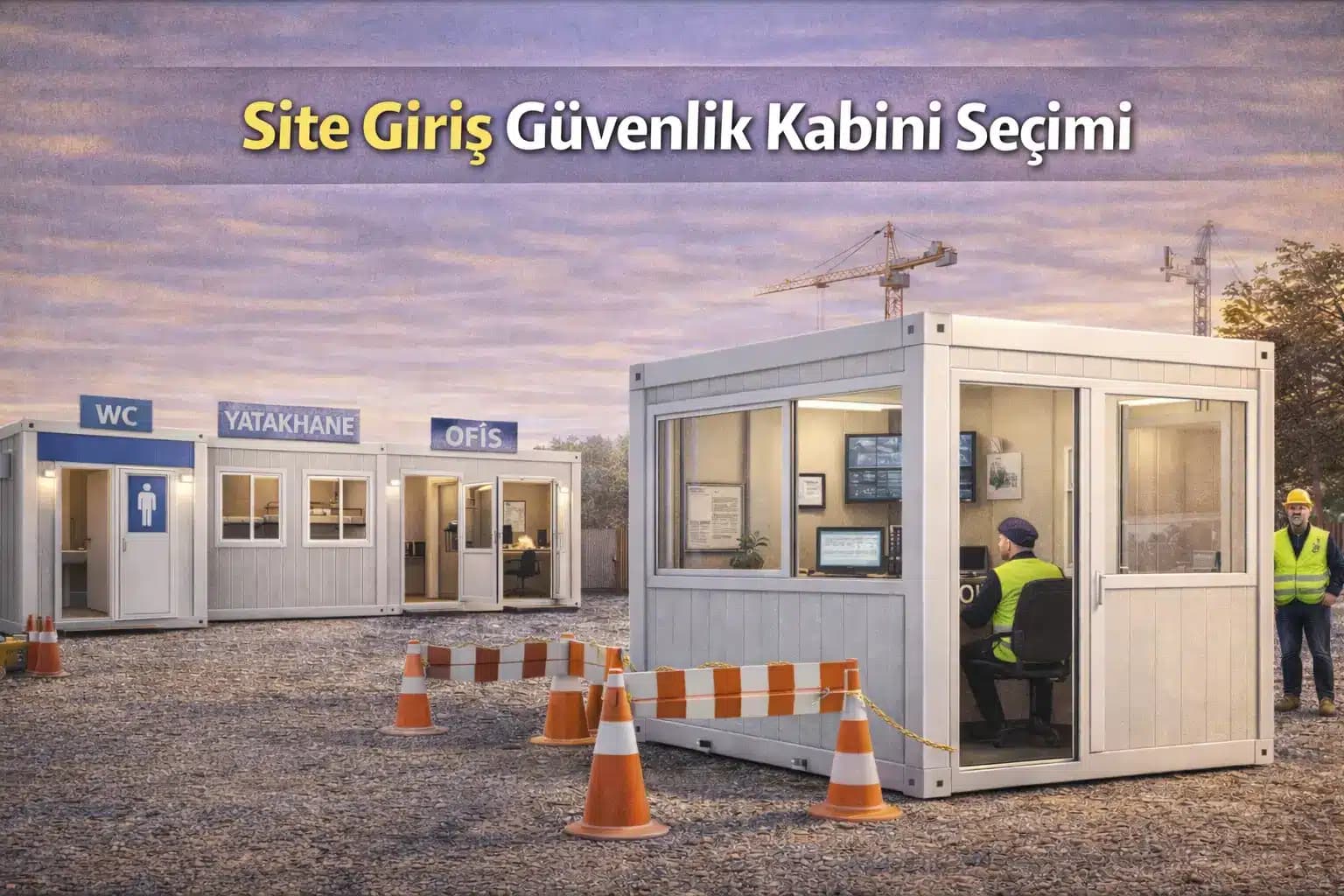 Site Giriş Güvenlik Kabini Seçimi