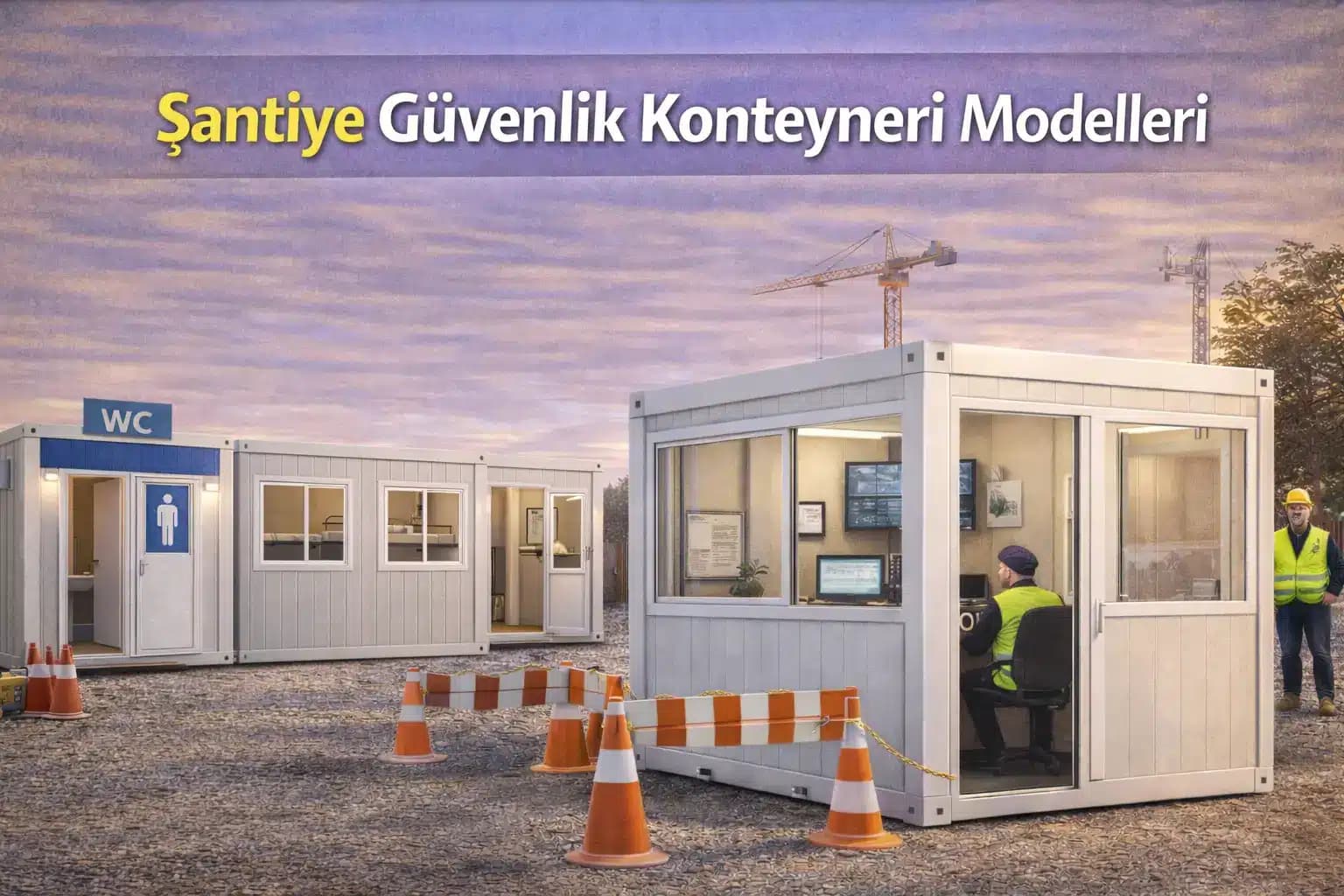 Şantiye Güvenlik Konteyneri Modelleri