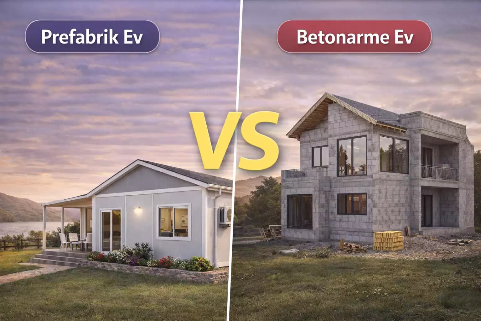 Prefabrik Ev mi Betonarme mi Daha Dayanıklı?